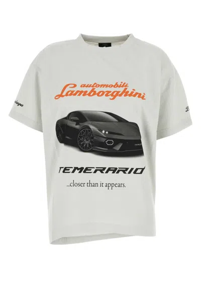 Balenciaga Lamborghini X Automobili Oversized Crew Neck T-shirt In Black