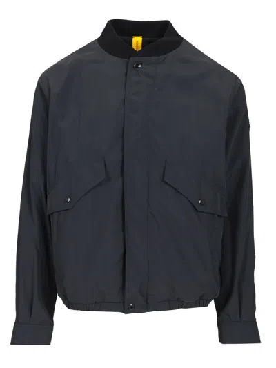 Moncler Genius Tatenen 3 Moncler Mercedes-benz Designed By Nigoldeneye Cotton Blend Jacket In Blue