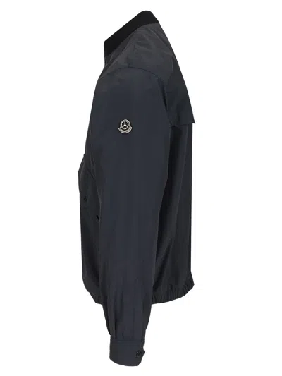 Moncler Genius Tatenen 3 Moncler Mercedes-benz Designed By Nigoldeneye Cotton Blend Jacket In Blue