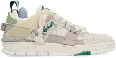 Axel Arigato Area Patchwork Sneakers In Neutral