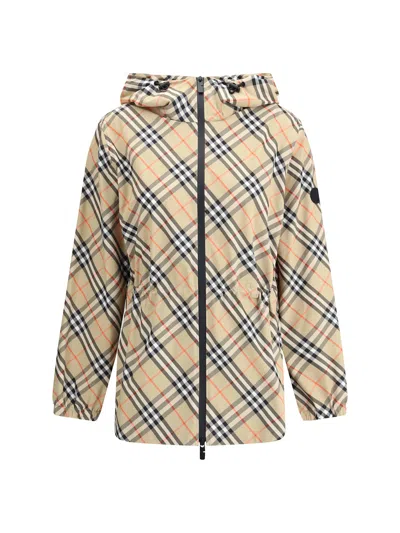 Burberry Archivio Check Hooded Jacket