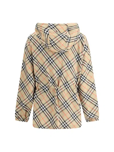 Burberry Archivio Check Hooded Jacket