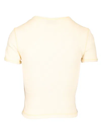 Diesel T-ele Vanila T-shirt In Neutral