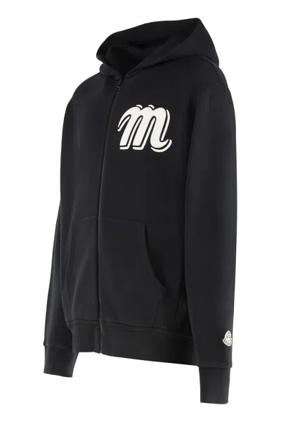 Moncler Genius Mercedes-benz X Nigo Hoodie With Front Pockets In Blue