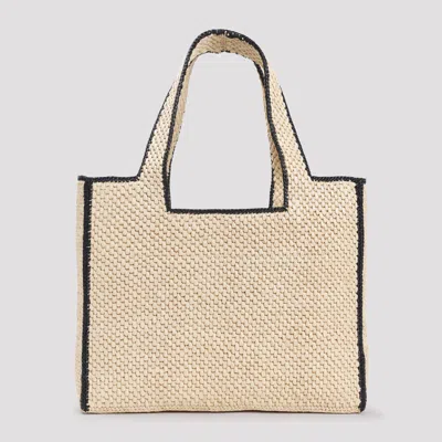 Loewe Natural Raffia Large Font Tote Bag