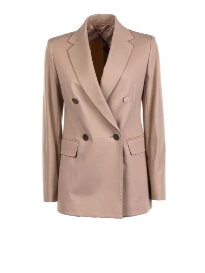 Max Mara Studio Double-breasted Jersey Blazer