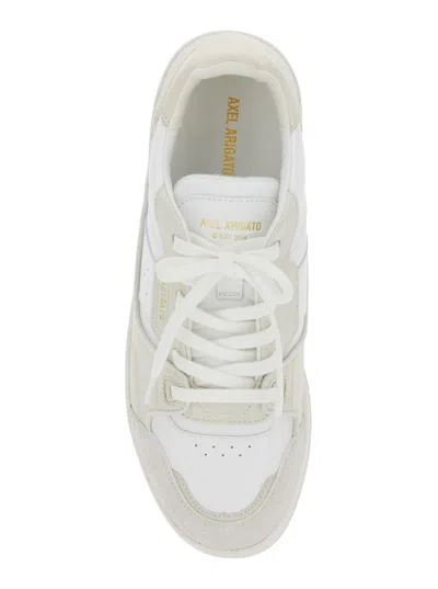 Axel Arigato Modern Casual Sneakers Featuring Perforated Design In White
