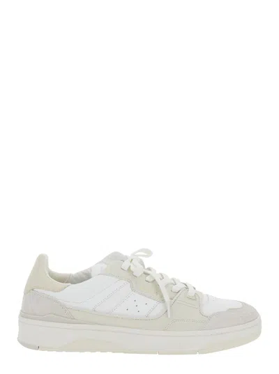Axel Arigato Modern Casual Sneakers Featuring Perforated Design In White
