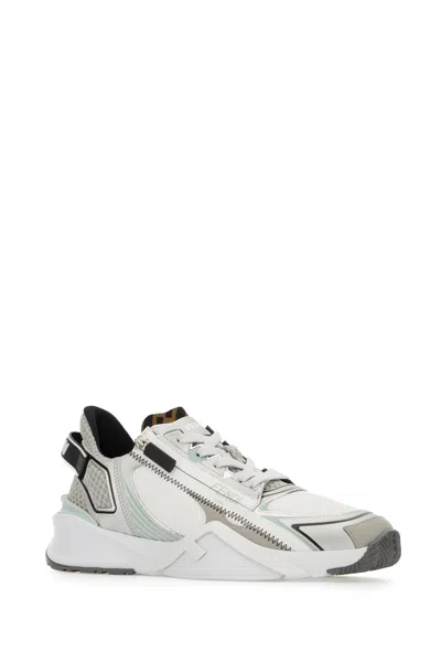 Fendi Mesh Tech Sneakers Rubber Sole
