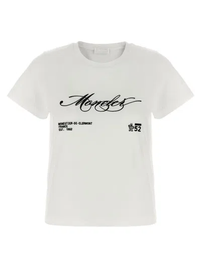 Moncler Embroidered Short Sleeve Crew Neck T-shirt