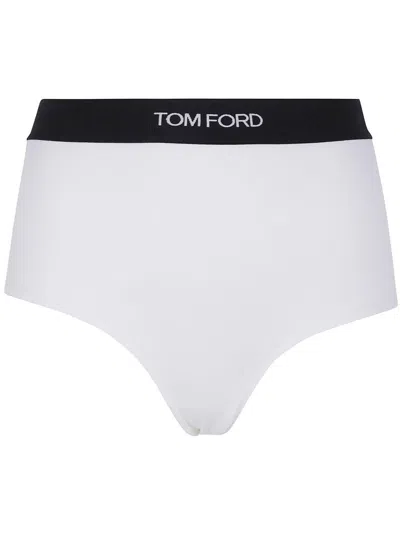 Tom Ford Modal "signature" Briefs Clothing In White