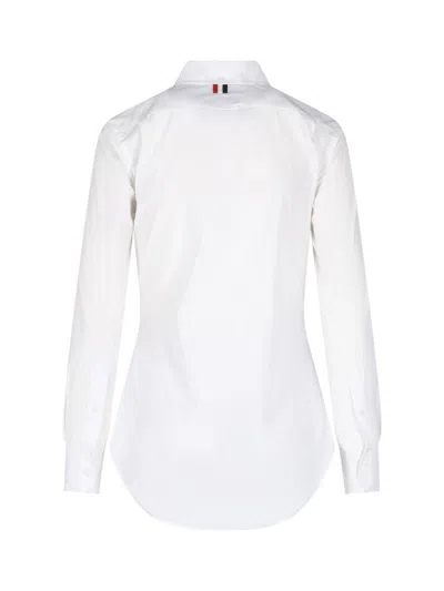 Thom Browne Women Logo Stripe Classic Shirt