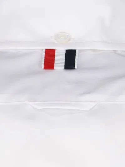 Thom Browne Women Logo Stripe Classic Shirt
