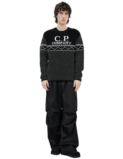 C.p. Company Cotton Sweater With Logo