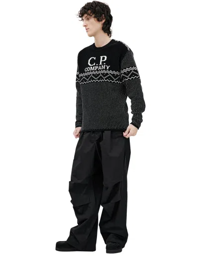 C.p. Company Cotton Sweater With Logo