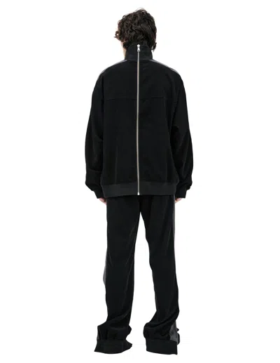 (d)ivision Black Hoodie With Logo