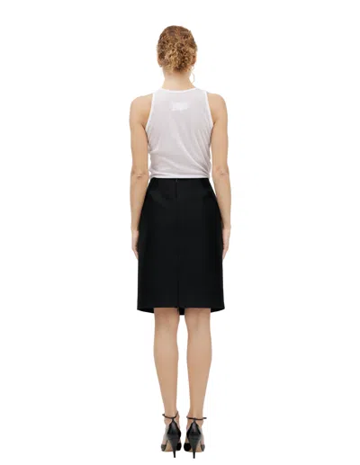 The Row Wool Midi Skirt