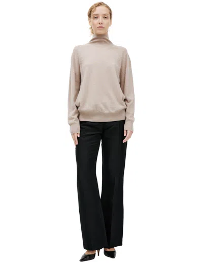 The Row Beige Cashmere Sweater