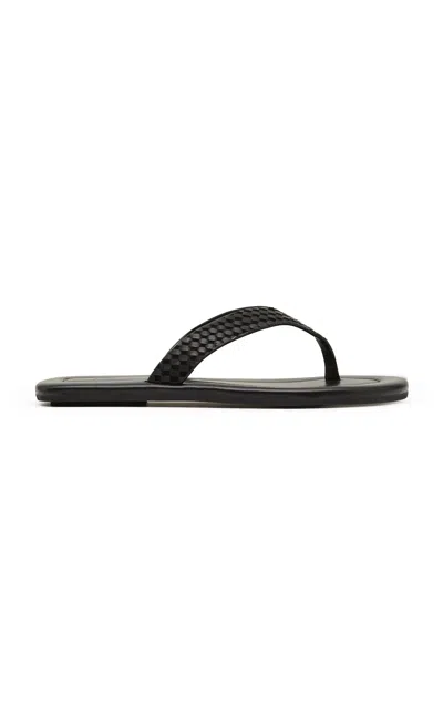 St Agni Lattice Weave Thong