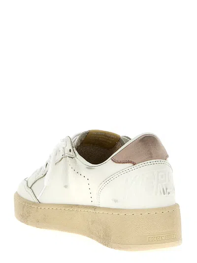 Golden Goose Low-top Sneakers With Perforated Upper In White