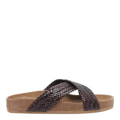 Dragon Diffusion Sandals In Black