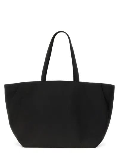 Alexander Wang Punch Tote Bag In Nylon Canvas In Black