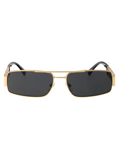 Versace Metal 0ve2257 Sunglasses In Gold
