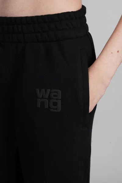 Alexander Wang Jogging En Coton In Black