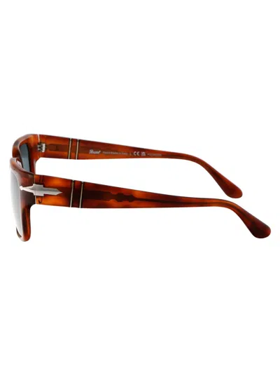 Persol Terra Di Siena Acetate Sunglasses In Brown
