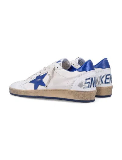 Golden Goose Classic Low-top Sneakers With Textured Leather Upper In White