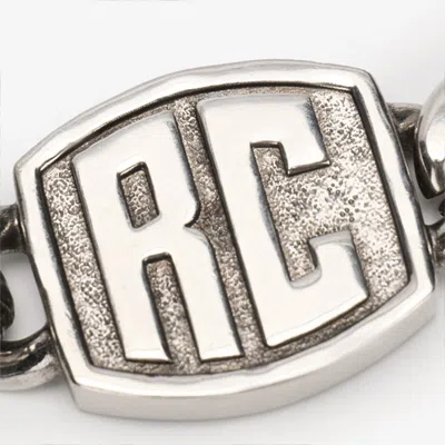 Roberto Cavalli Chain Necklace With Rc Monogram