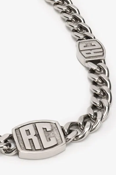 Roberto Cavalli Chain Necklace With Rc Monogram