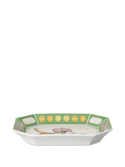Swarovski Idyllia Printed Tray (16cm X 20cm) In Multi