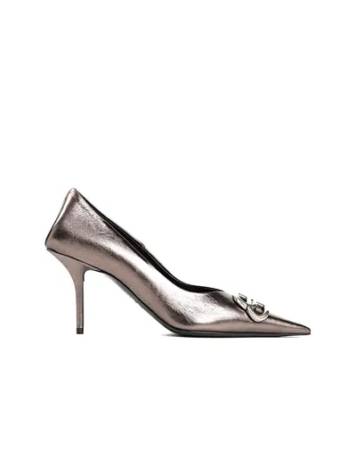 Balenciaga Bb Square Knife Pumps In Multi