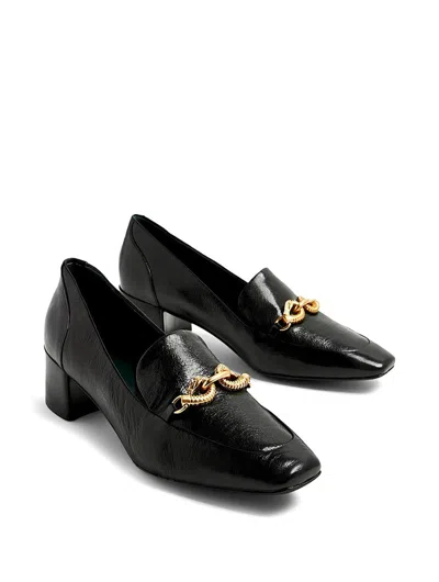 Tory Burch Jessa Horse Hardware Loafer In Black