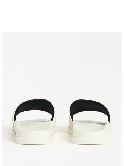Karl Lagerfeld Ikon Slides In White