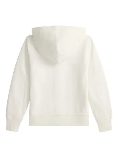 Polo Ralph Lauren Fleece Zip-up Hoodie In Neutral