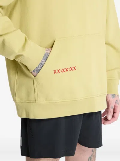 Saysky Embroidered Hoodie In Yellow