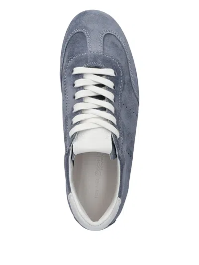 Kennel & Schmenger Suede Lace-up Trainers In Blue