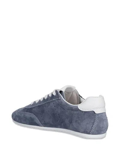 Kennel & Schmenger Suede Lace-up Trainers In Blue