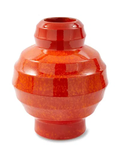 Polspotten Sumo Ceramic Vase In Red