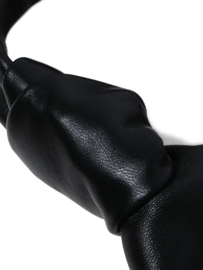 Lemaire Croissant Leather Messenger Bag