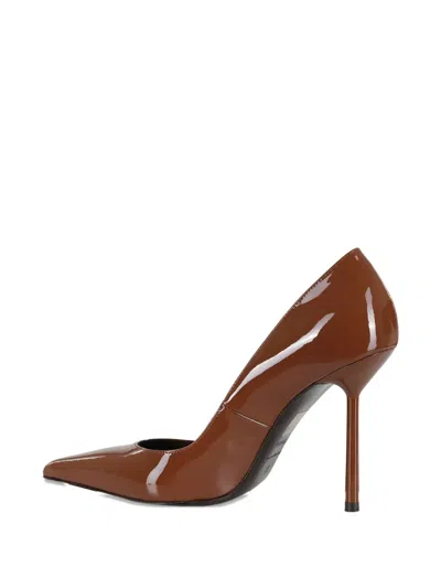 Le Silla Pointed-toe Patent-leather Pumps