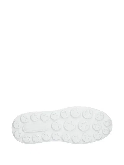 Kennel & Schmenger Lace-up Flatform Sneakers In White