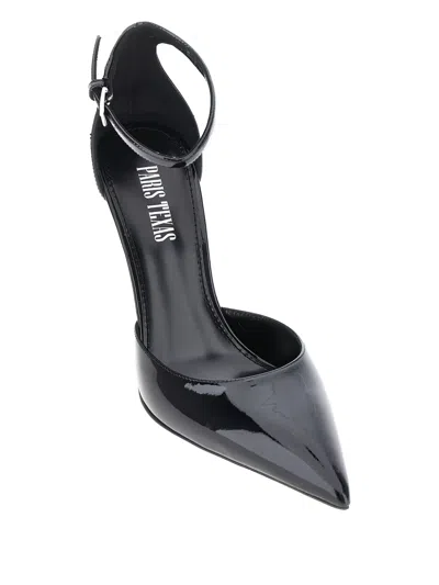 Paris Texas Arrow Toe Heeled Shoes With Delicate Ankle Strap
