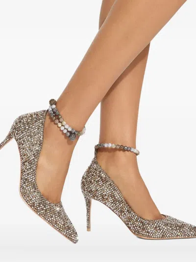 Kurt Geiger Embellished Belgravia Jewel Pumps 85