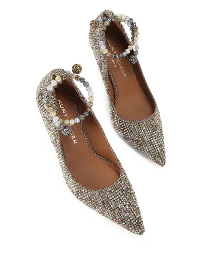 Kurt Geiger Embellished Belgravia Jewel Pumps 85