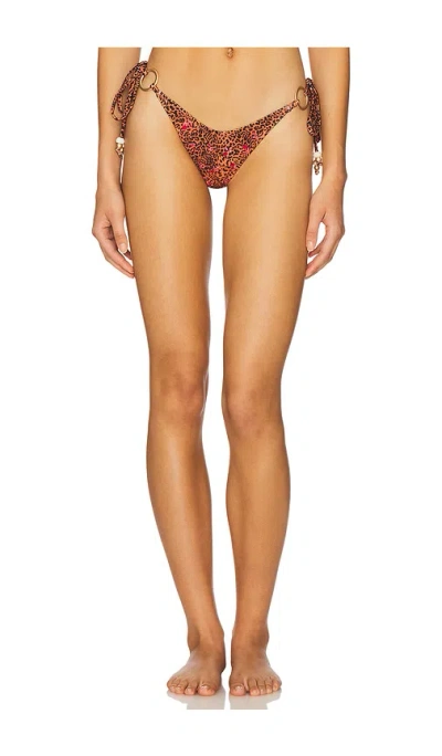Kulani Kinis Ring Cheeky Tie Bikini Bottom