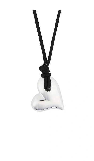 Jenny Bird Art Heart On A String Necklace