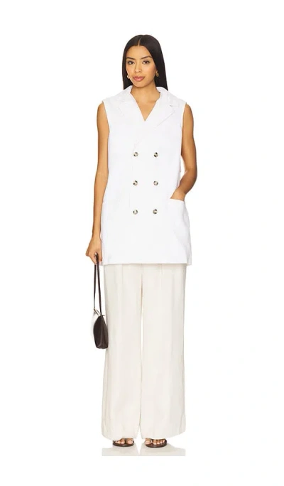 Seventy + Mochi Kaia Blazer In White